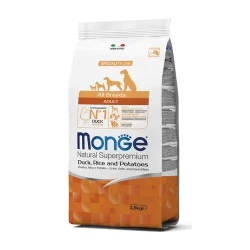 Monge hrana za pse Adult All breeds - Pačetina, pirinač i krompir 12kg Monge hrana za pse Adult All breeds - Pačetina, pirinač i krompir 12kg