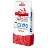 Monge hrana za pse Adult All breeds Active - Piletina 12kg 