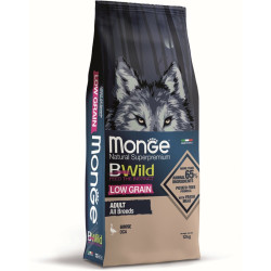 Monge BWild hrana za pse Low grain  - guska 12kg