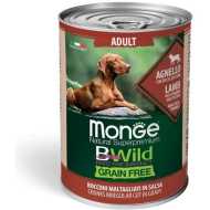 Monge Bwild konzerva za pse Adult - jagnjetina 24x400g