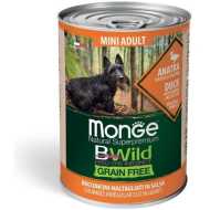 Monge Bwild konzerva za pse Adult MINI - pačetina 24x400g