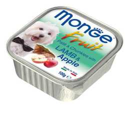 Monge Fruit - jagnjetina i jabuka 100g