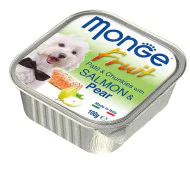 Monge Fruit - losos i kruška 100g