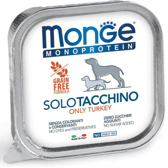 Monge Monoprotein pašteta za pse - ćuretina 150g