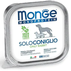 Monge Monoprotein pašteta za pse - zečetina 150g Monge Monoprotein pašteta za pse - zečetina 150g
