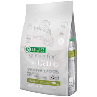 Nature's Protection Superior Care Junior hrana za bele pse -  Bela riba 1.5kg
