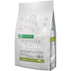 Nature's Protection Superior Care Junior hrana za bele pse -  Bela riba 1.5kg