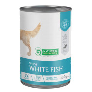 Nature's Protection konzerva za pse Sensitive - bela riba 400g