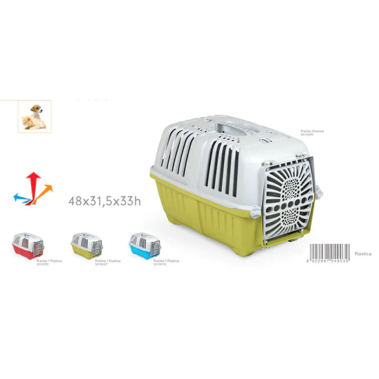 Transporter Pratiko - plastična vrata 48x31,5x34cm