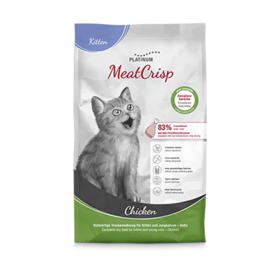 Platinum hrana za mačke Kitten MeatCrisp - Piletina 3kg