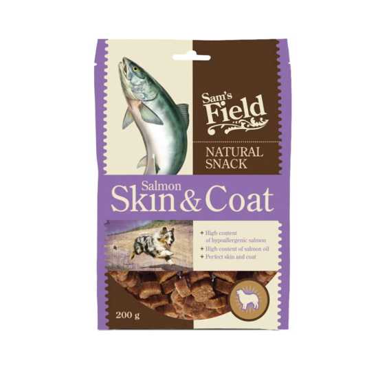 Sam's Field poslastice za pse - Skin&Coat 200g