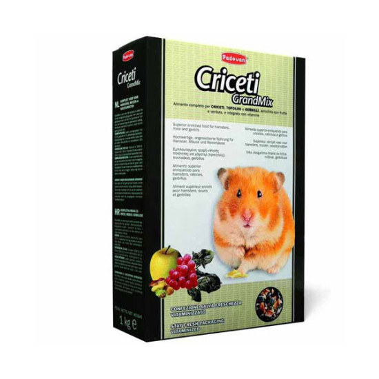 Padovan Grandmix Criceti hrana za hrčke 1kg