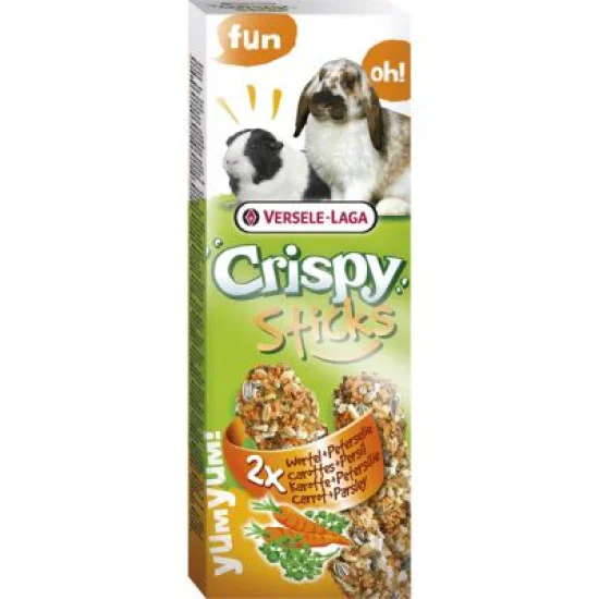 Versele Laga 2 stick Rabbit&Guinea Pig - Šargarepa i peršun 110g Versele Laga 2 stick Rabbit&Guinea Pig - Šargarepa i peršun 110g