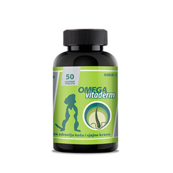 Vet Supplements OMEGA vitaderm tablete za pse i mačke 50 komada Vet Supplements OMEGA vitaderm tablete za pse i mačke 50 komada