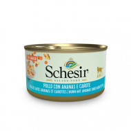 Schesir Salad konzerva za mačke - Pile, ananas i šargarepa 85g
