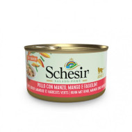 Schesir Salad konzerva za mačke - Pile, govedina, mango i grašak 85g