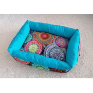 Qushin Nest Gypsy Blue - Zip krevet za ljubimce