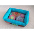 Qushin Nest Gypsy Blue - Zip krevet za ljubimce