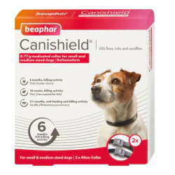 Beaphar Canishield ogrlica protiv buva i krpelja za male pse - S/M 48cm