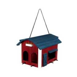 Trixie kućica za hranu za divlje ptice - crvena 24x22x32cm