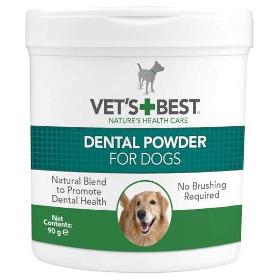 Vet's Best Dental prah za zube za pse 90g