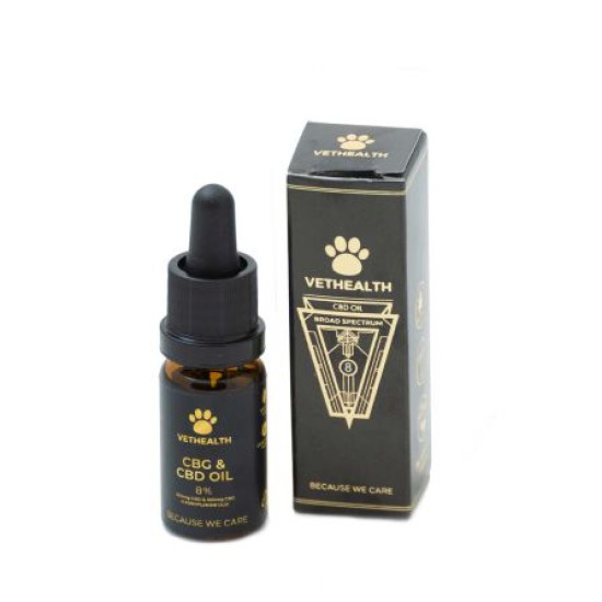 VetHealth Broad Spectrum CBD kapi 8% 10ml