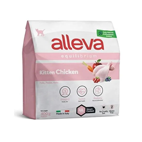 Alleva hrana za mačke EQUILIBRIUM Kitten - piletina 400g