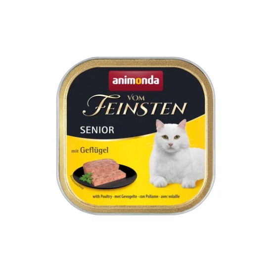 Animonda Vom Feinsten pašteta za mačke Senior živina 16x100g