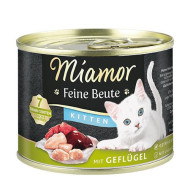 Miamor Feine Beute vlažna hrana za mačke Kitten - živina 185g