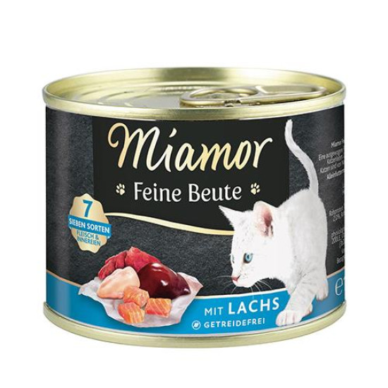 Miamor Feine Beute vlažna hrana za mačke - losos 185g