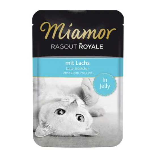 Miamor Ragout Royale sos za mačke - losos u želeu 100g