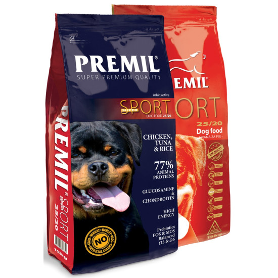 Premil hrana za pse Super Premium Super Sport 15kg