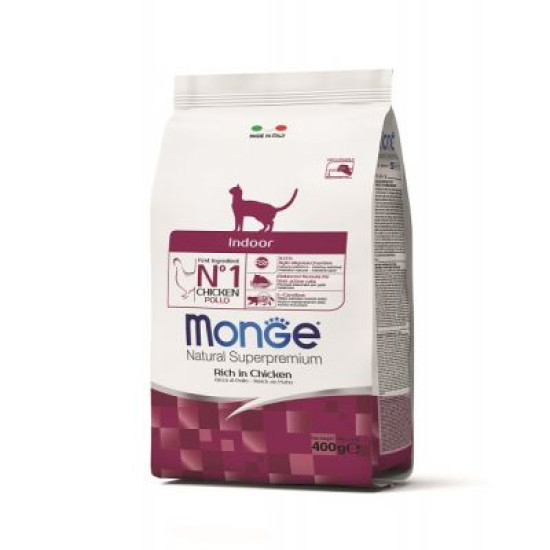 MONGE CAT hrana za mačke Adult - Indoor 400g MONGE CAT hrana za mačke Adult - Indoor 400g