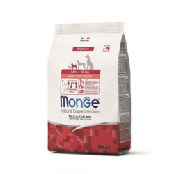 Monge hrana za pse Puppy/Junior Mini - Piletina 3kg