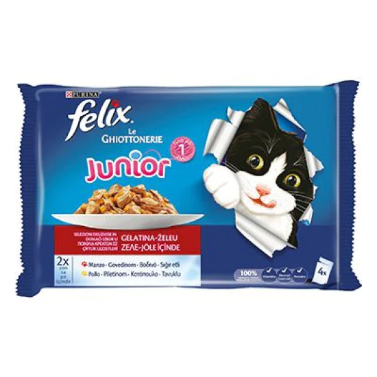 Felix sos MULTIPACK Junior - govedina i piletina 4x85g