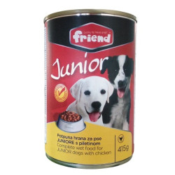Friend hrana za pse Junior - piletina 415g