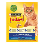 Friskies granule za mačke Sterilised - Losos i tuna 300g