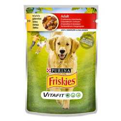 Friskies sos za pse - govedina i šargarepa 85g