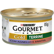 GOURMET GOLD jagnjetina i pačetina pašteta 85g