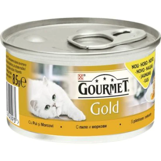 GOURMET GOLD piletina i šargarepa 85g GOURMET GOLD piletina i šargarepa 85g