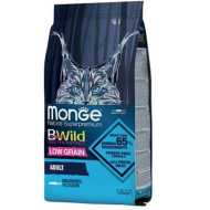 MONGE BWild hrana za mačke Low Grain - inćun 1.5kg