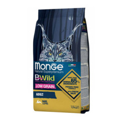 MONGE BWild hrana za mačke Low Grain - zečetina 1.5kg