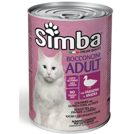 SIMBA konzerva za mačke - fazan i pačetina 415g