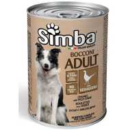 SIMBA konzerva za pse - divljač 1230g