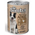 SIMBA konzerva za pse - divljač 1230g