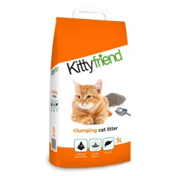 Sanicat KittyFriend Clumping - grudvajući posip za mačke 5l Sanicat KittyFriend Clumping - grudvajući posip za mačke 5l