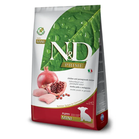 N&D Prime hrana za pse Puppy Mini - Piletina i nar 2.5kg