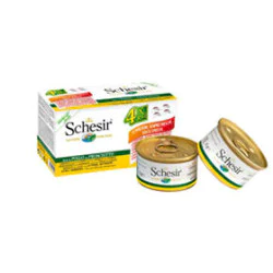 Schesir dog multipack piletina i šunka 4x85g Schesir dog multipack piletina i šunka 4x85g