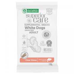 Nature's Protection Superior Care White dog poslastice za pse Clear Vision - Losos 110g