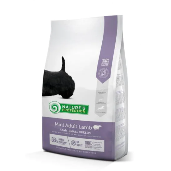 Nature's Protection Super Premium  Mini Adult Jagnjetina 2kg